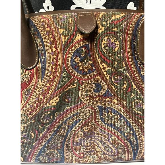 St. John’s Bay Vintage Paisley Hand Bag - Picture 2 of 12